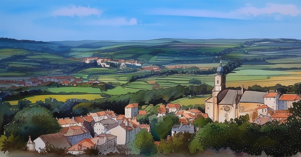 Sintra — aquarelle